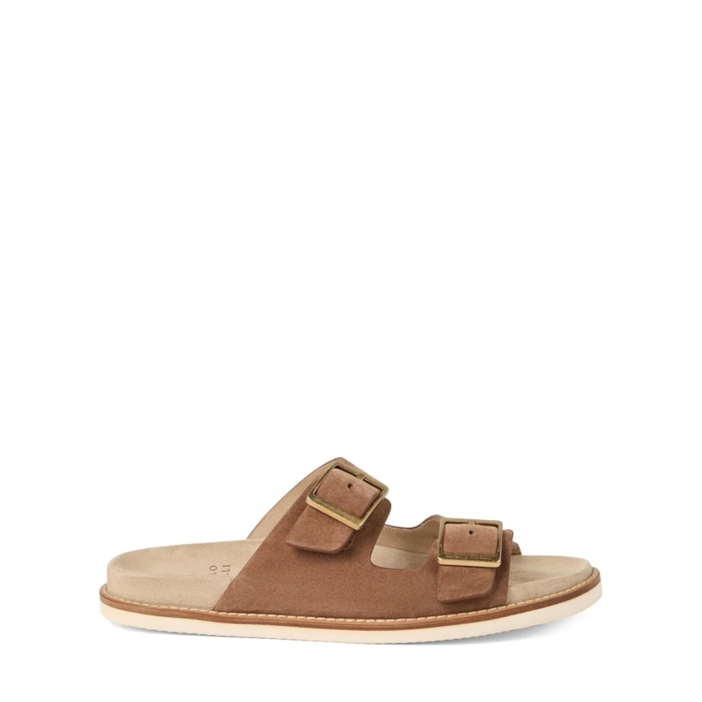Shoes > Flip Flops & Sliders > Sliders - - Brunello Cucinelli - Modalova