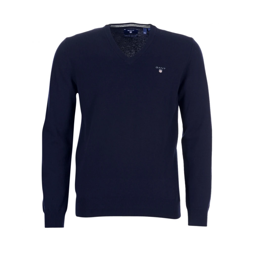 Knitwear > V-neck Knitwear - - Gant - Modalova