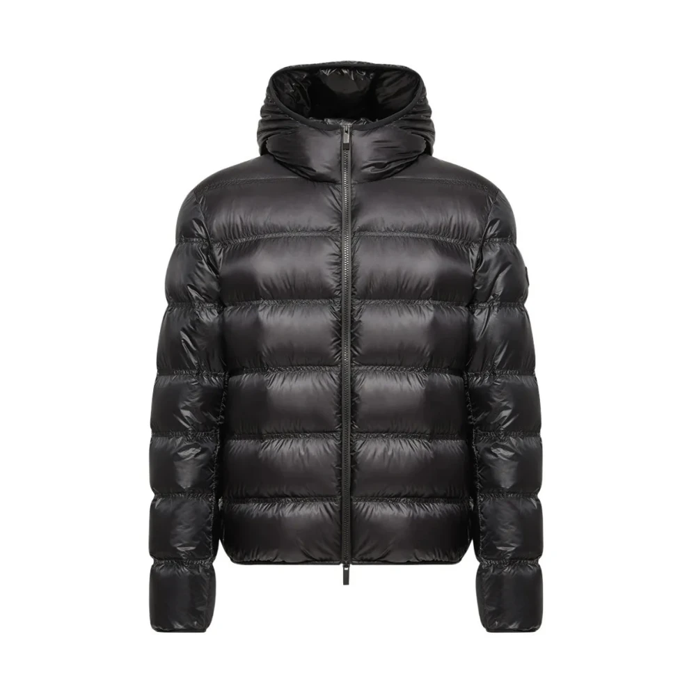 Moncler , Herren, Jacken, Schwarzk, L