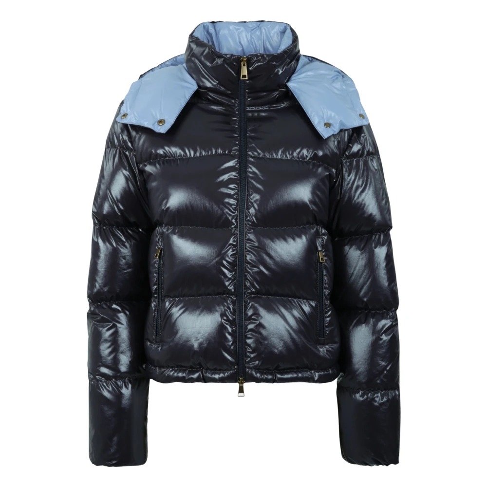 Moncler Women's Navy Niveole Quilted Jacket - Woman Jackets 3 - Image 5