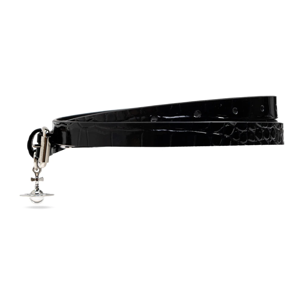 Vivienne Westwood Leren riem Black Dames