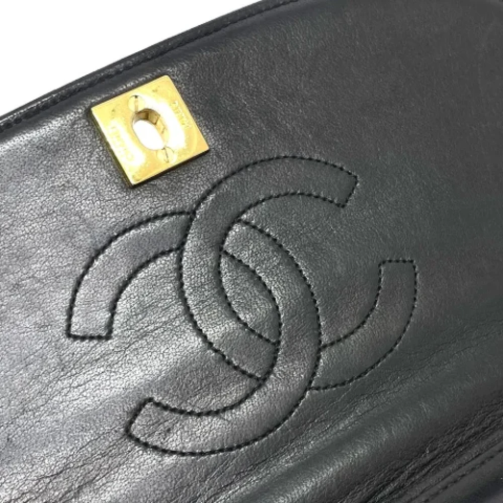 Chanel Vintage Pre-owned Leather chanel-bags Black Dames