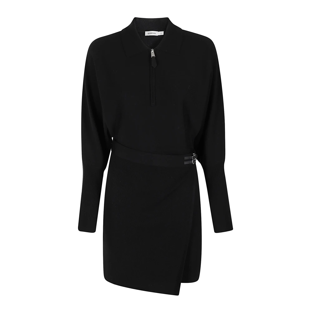 Simkhai Elegante Mini Jurk Black Dames