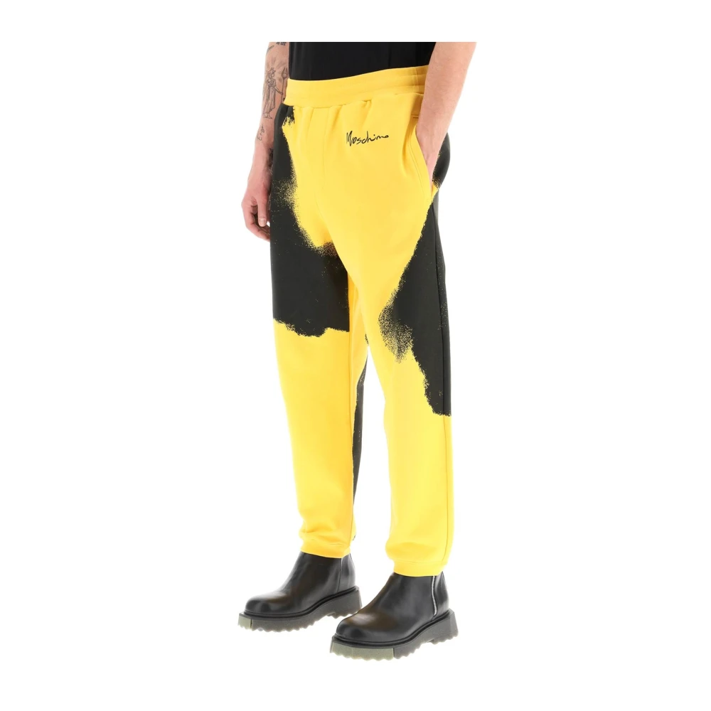 Moschino Sport Yellow Heren