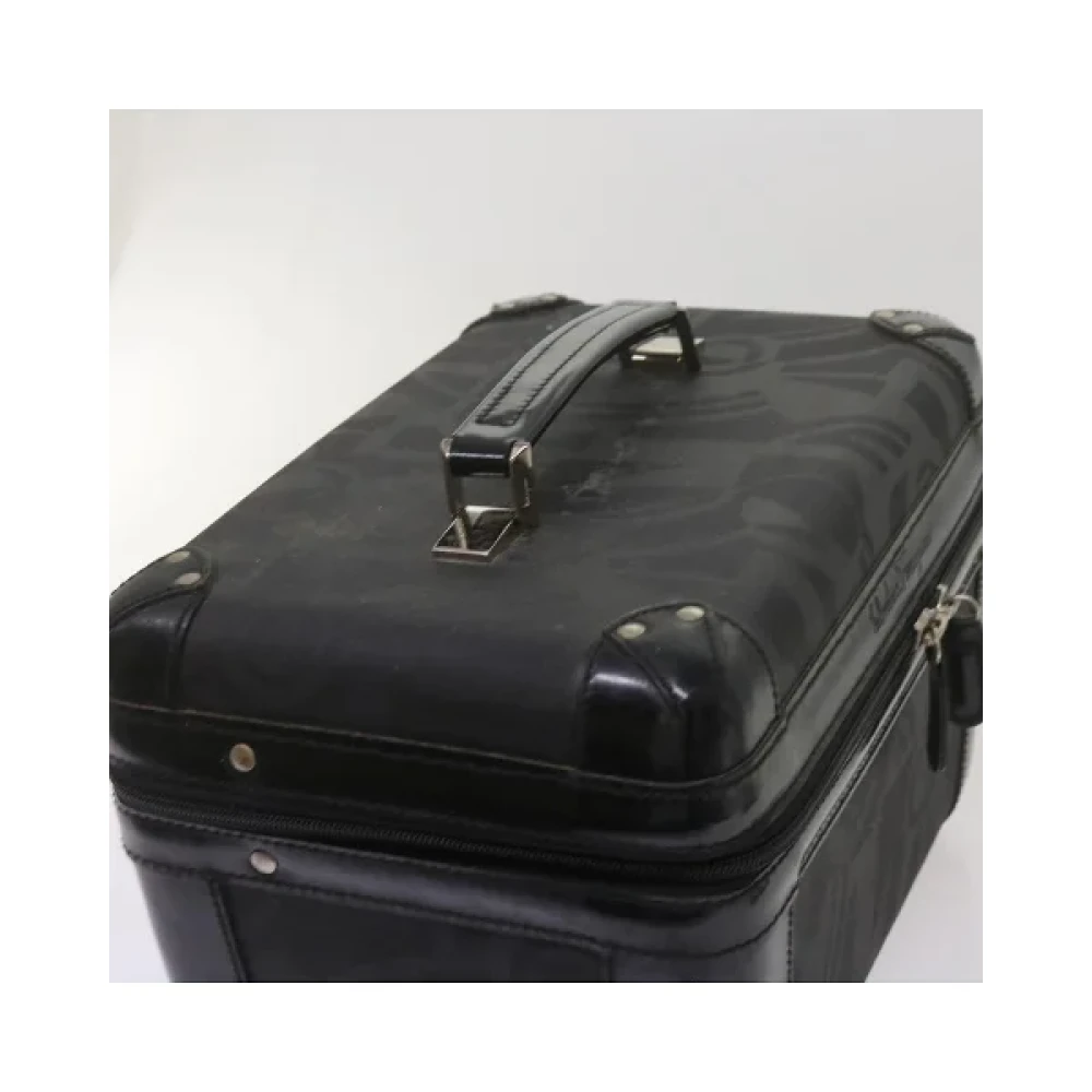 Salvatore Ferragamo Pre-owned Leather handbags Black Dames