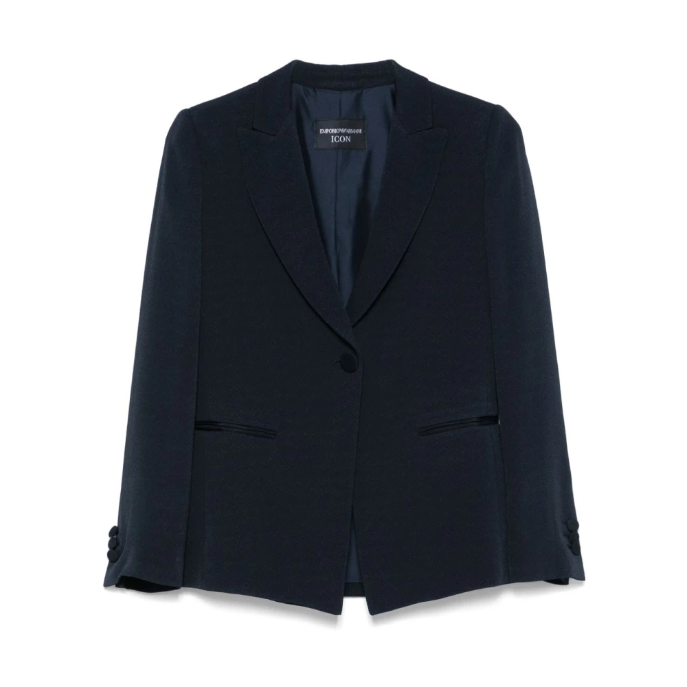 Emporio Armani Donna Blu Giacche, Xl, New,
