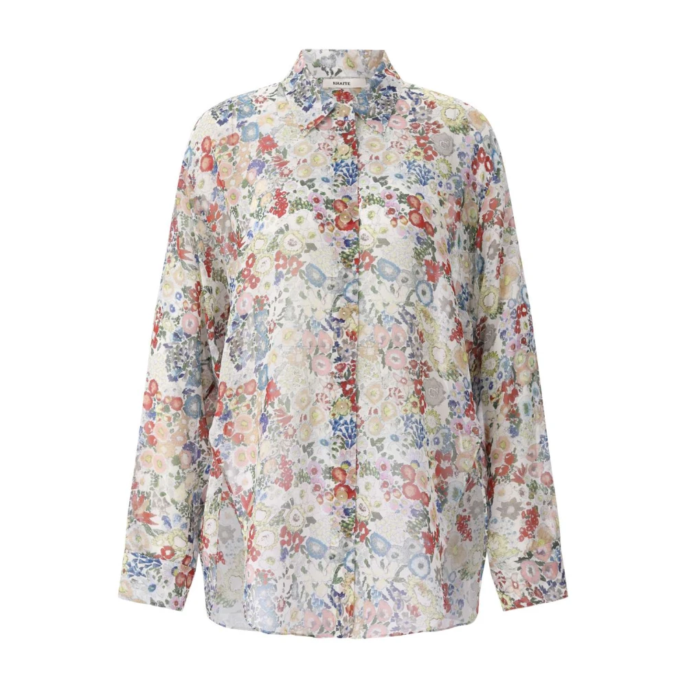 Khaite Women's Multicolor Silk Blouse - Shirts - Xs - Blouses & Shirts