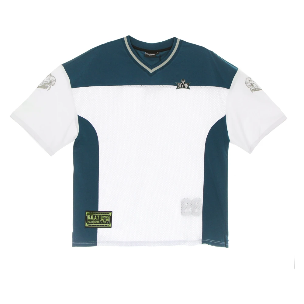 Dolly Noire Winter Voetbal Jersey Jas White Heren