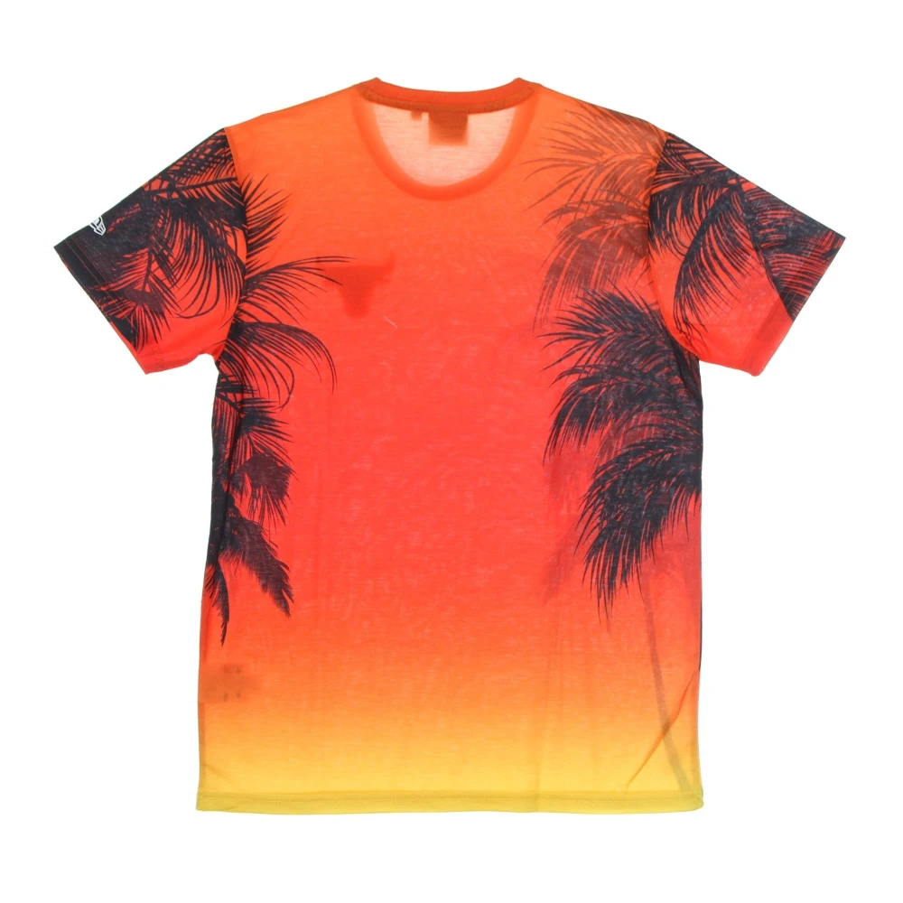 new era Chicago Bulls NBA Tee All Over Print Multicolor Heren