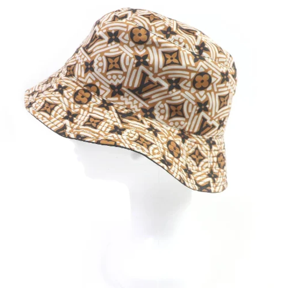 Louis Vuitton Vintage Pre-owned Fabric hats Brown Heren