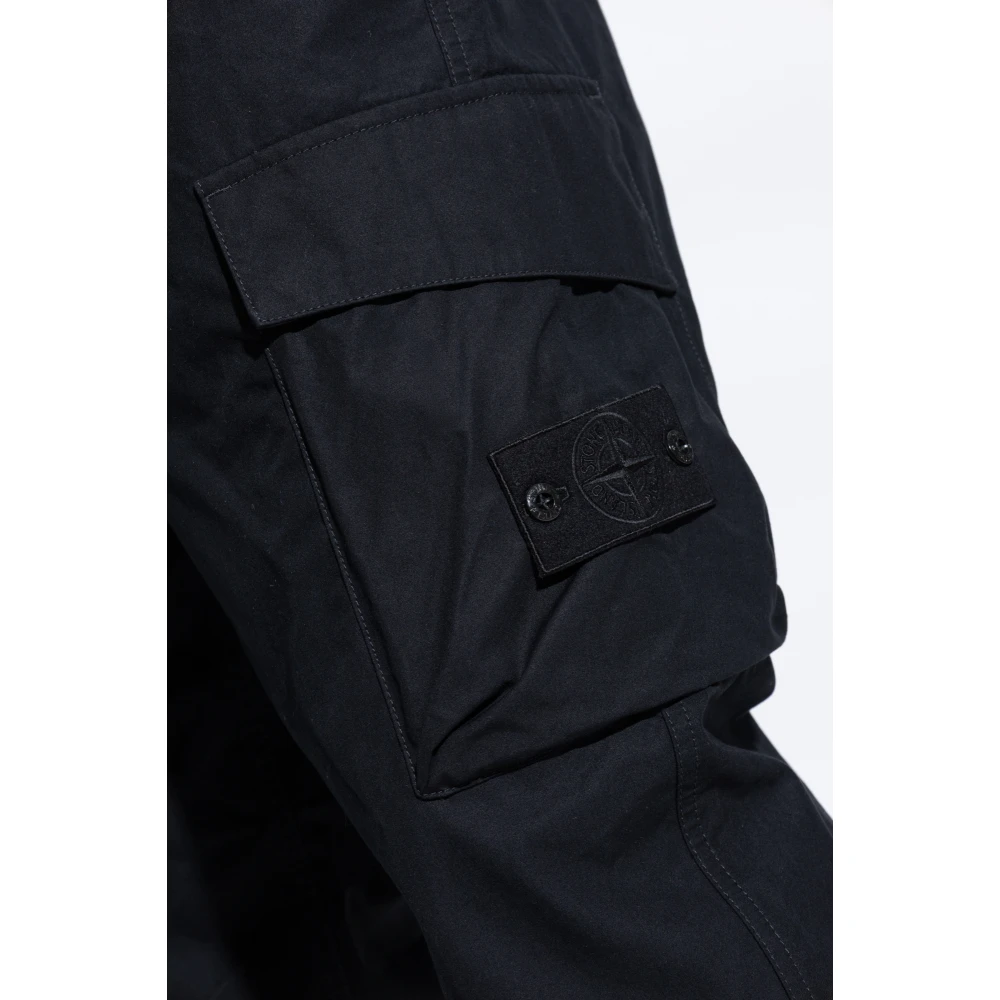 Stone Island Broek capsule Ghost Black Heren