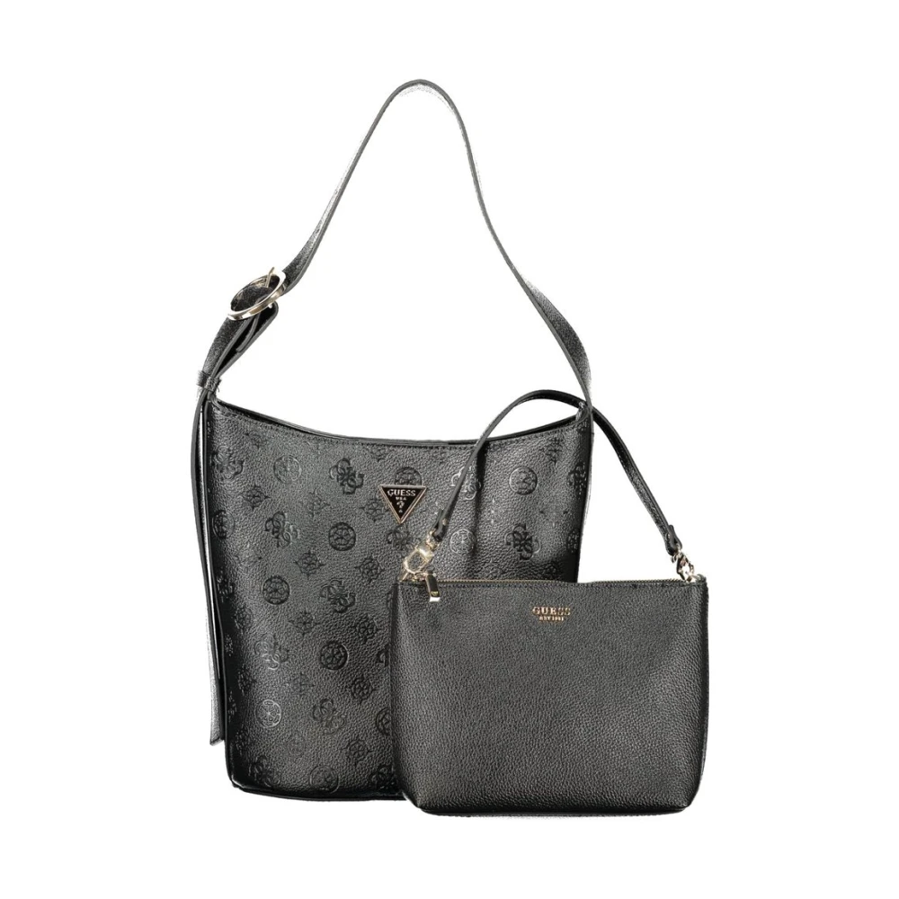 Guess Women's Black Cresidia Ii Bucket Bag
