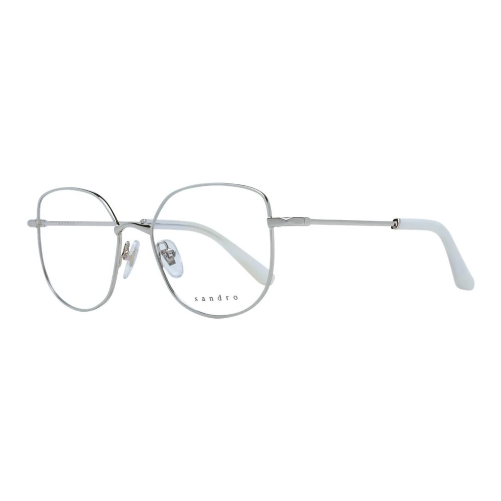 Sandro Witte Vierkante Optische Frames White Dames