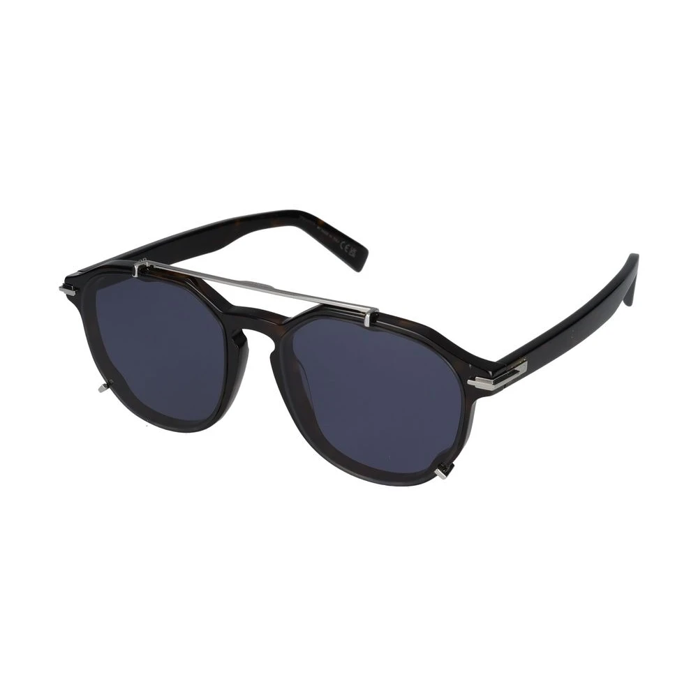 Dior Black Sunglasses, Male, 56 Mm, Suit Ri Pantos Sunglasses