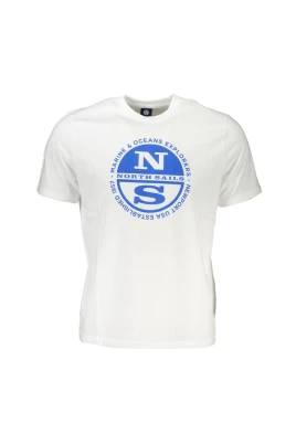 Bomull Logotyp Tryck Kortärmad T-shirt