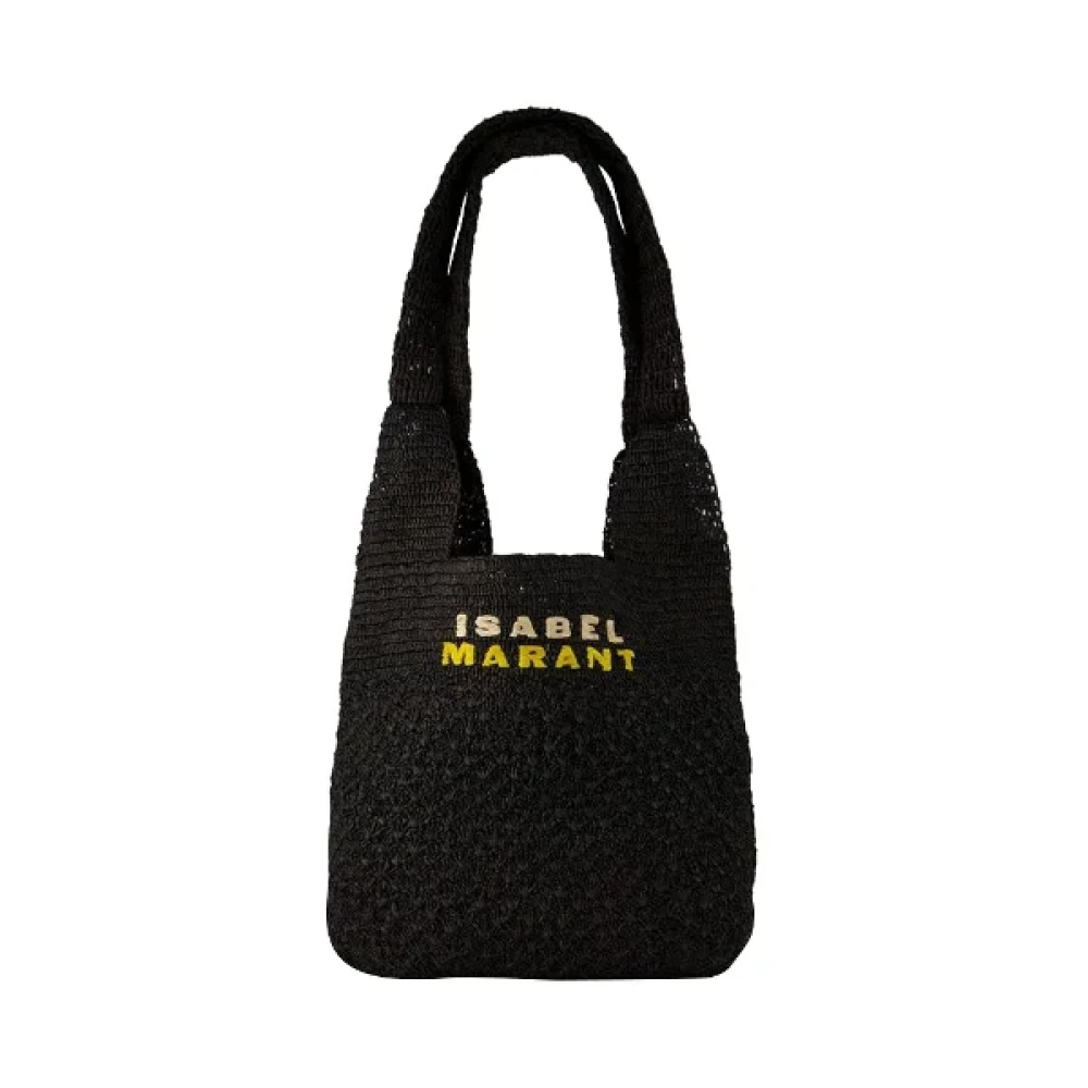 Isabel Marant Pre-owned Raffia shoulder-bags Black Dames