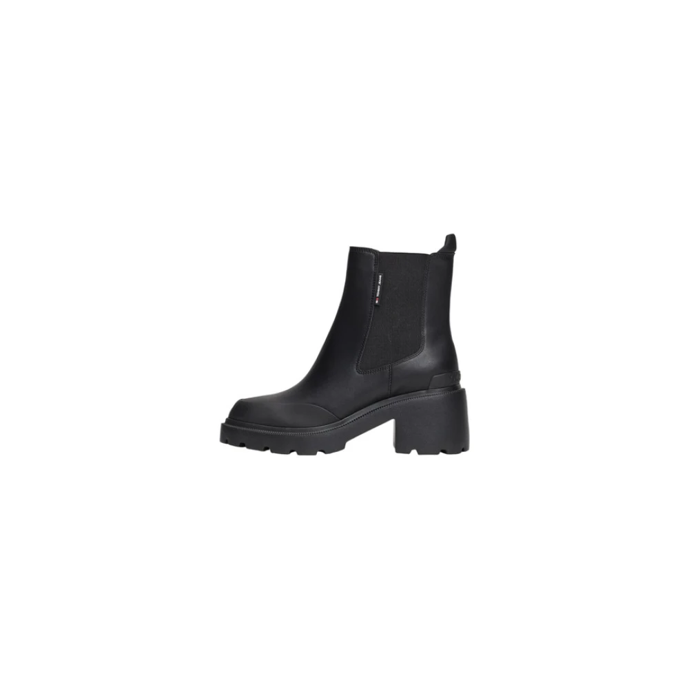 Tommy Jeans Chelsea Boots Black, Dam