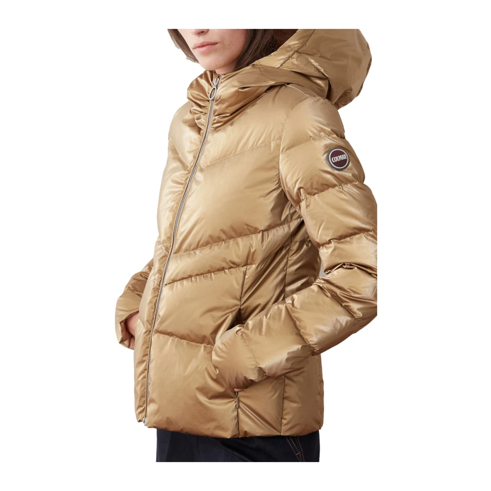 Colmar Metallic Hooded Damesjas Yellow Dames