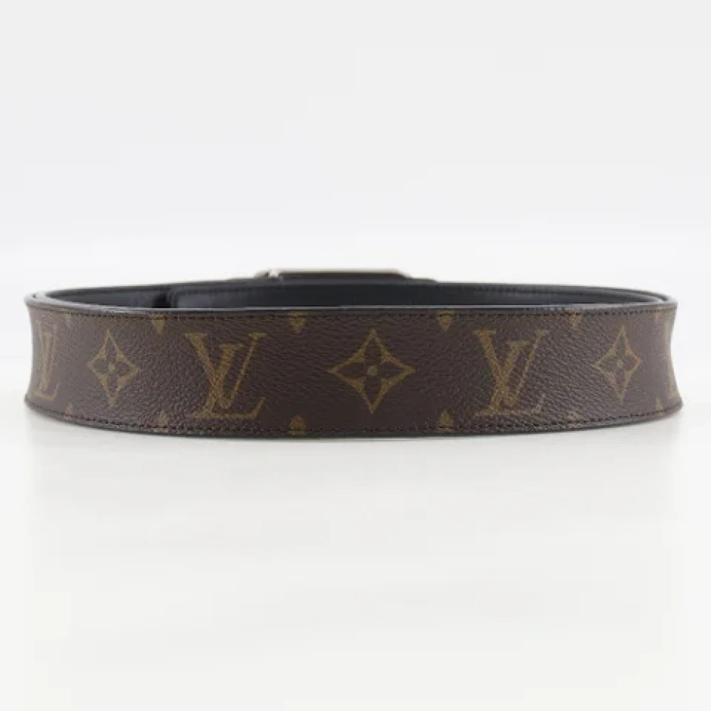 Louis Vuitton Vintage Pre-owned Canvas belts Brown Heren