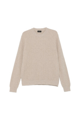 sand-ribbed-knit-crew-neck-sweater