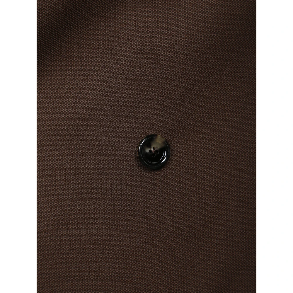 Dell'oglio Bruine Blazer Stijlvolle Look Brown Heren