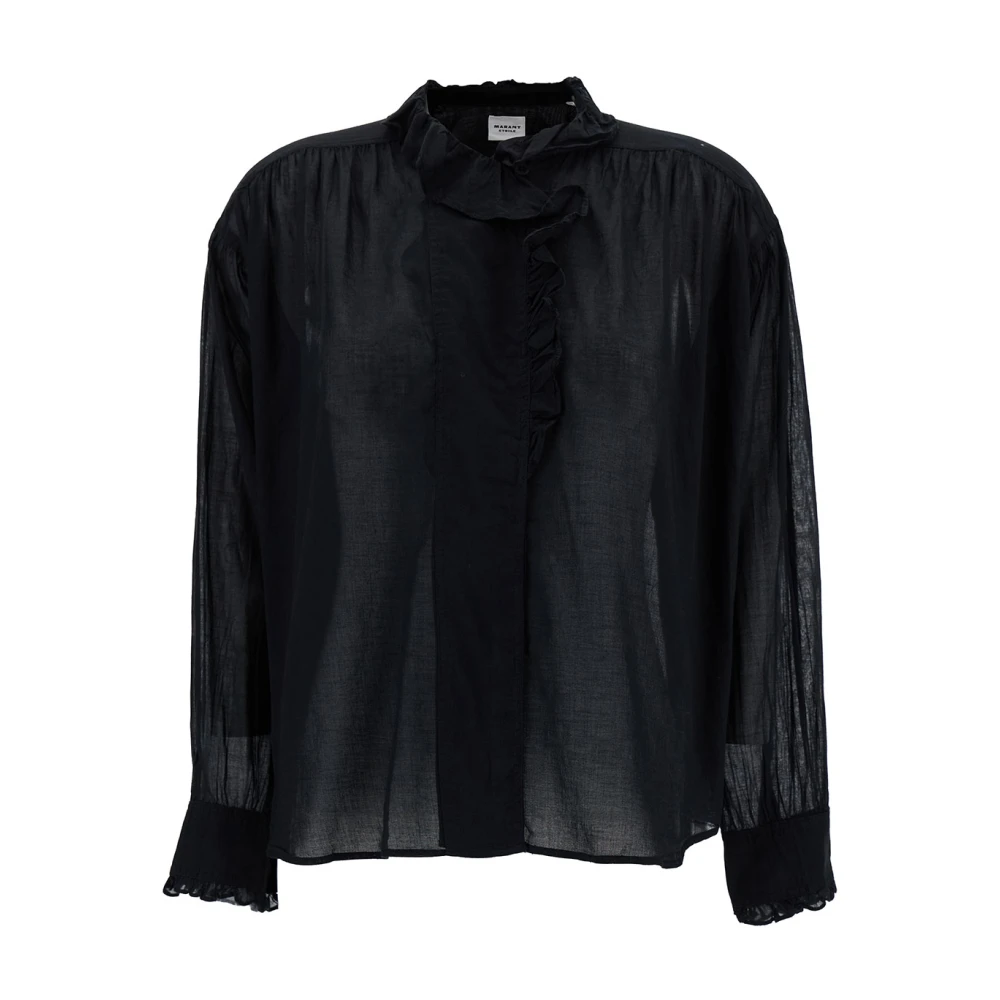Isabel Marant Étoile Zwarte shirts van Pamias Black Dames