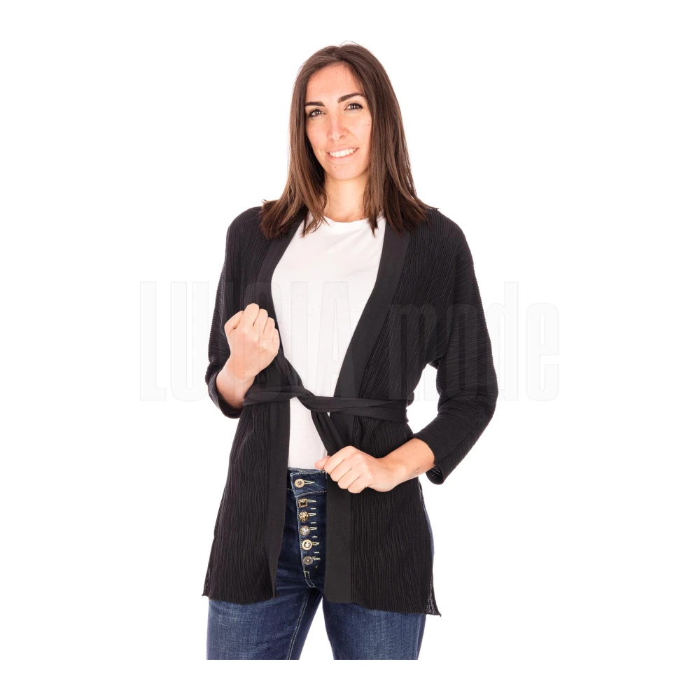Alpha Studio Dames Cardigan Black Dames