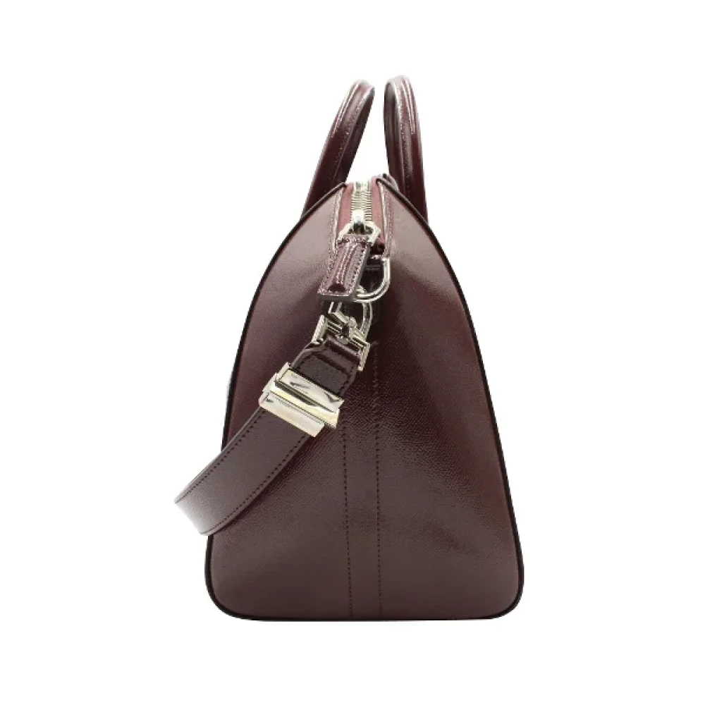 Givenchy Pre-owned Leather handbags Red Dames