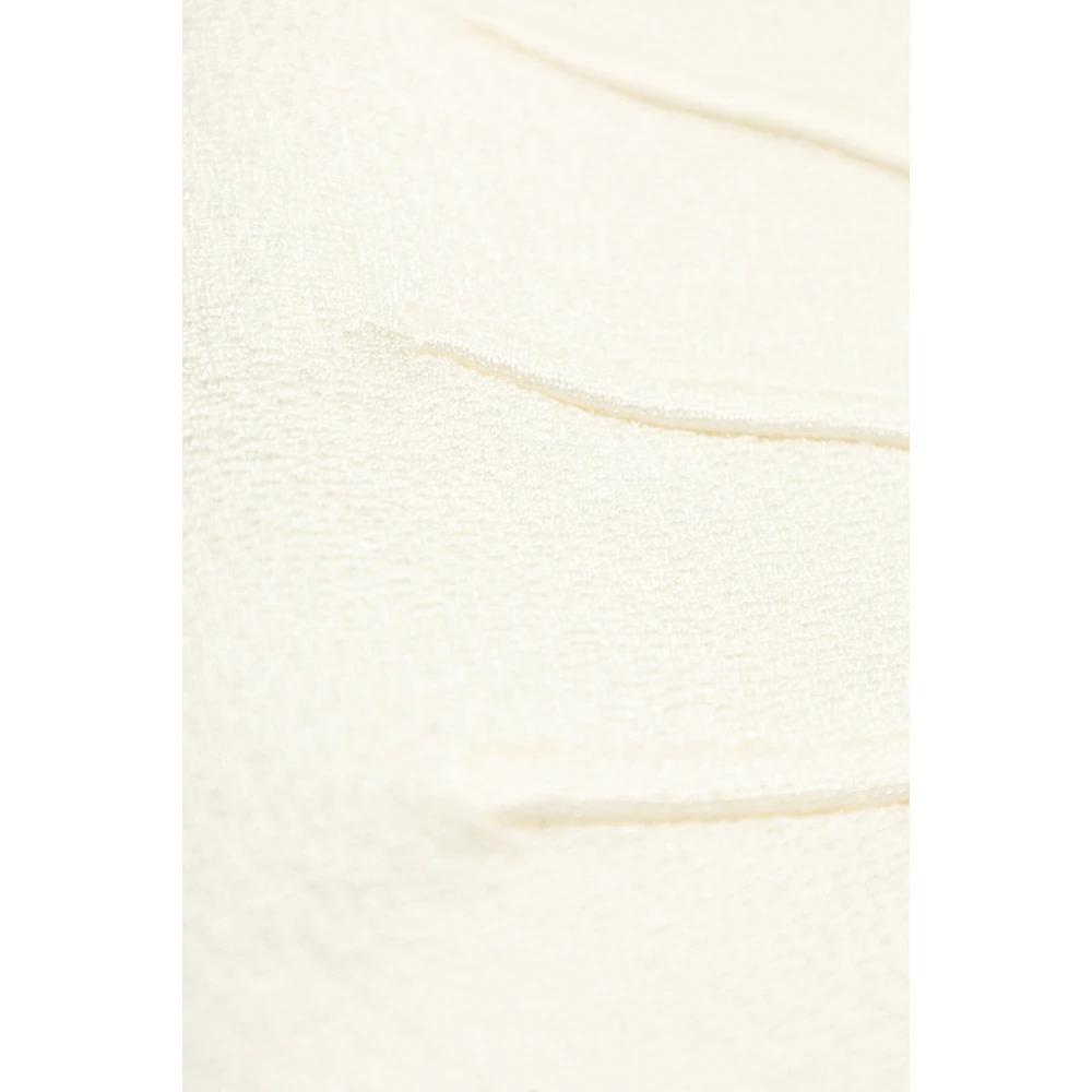 Jil Sander Jurk met drapering Beige Dames