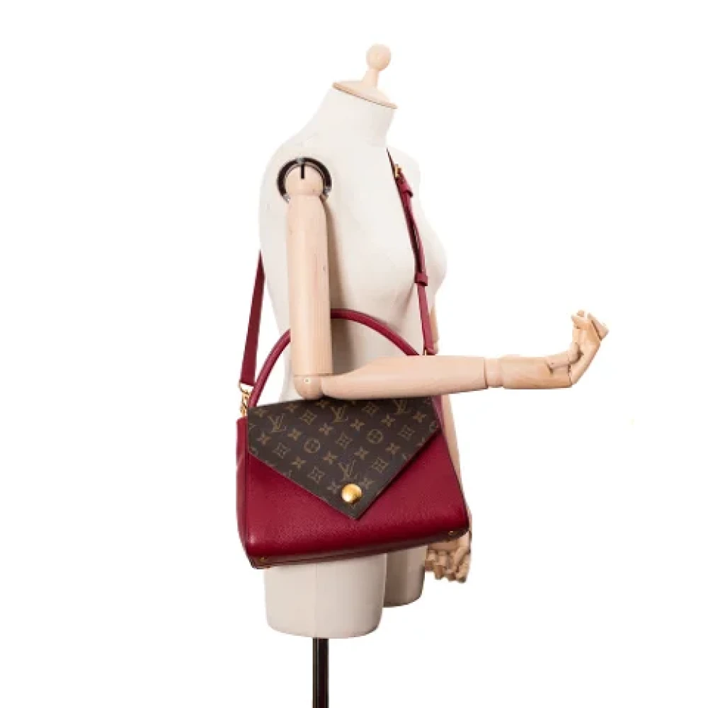 Louis Vuitton Vintage Pre-owned Canvas louis-vuitton-bags Red Dames