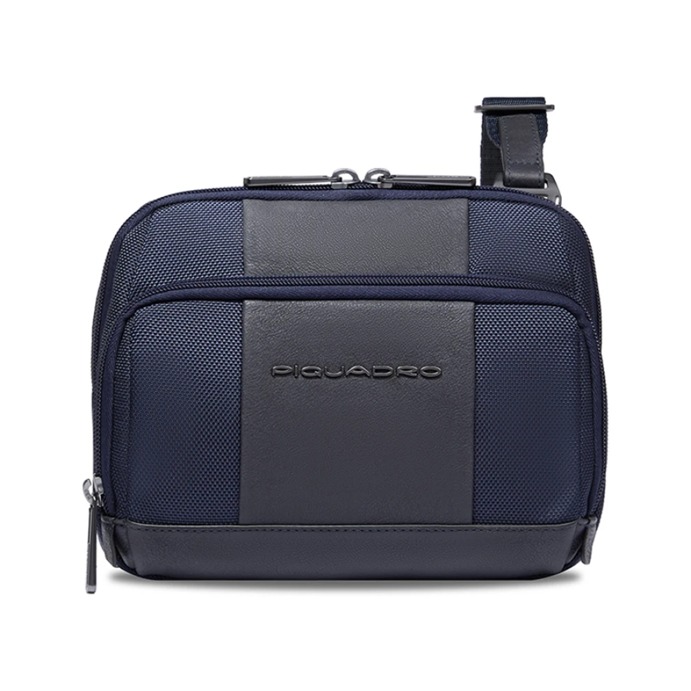 Piquadro Homme Bleu Sacs, Taille: One Size Ipad®Mini Crossbody Bag In Fabric