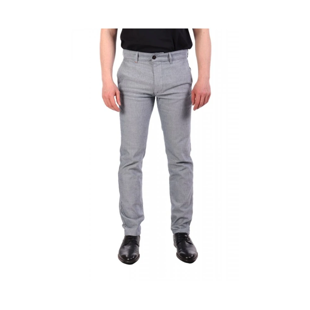 Hugo Homme Bleu Pantalons, Taille: W36 Chino Slim