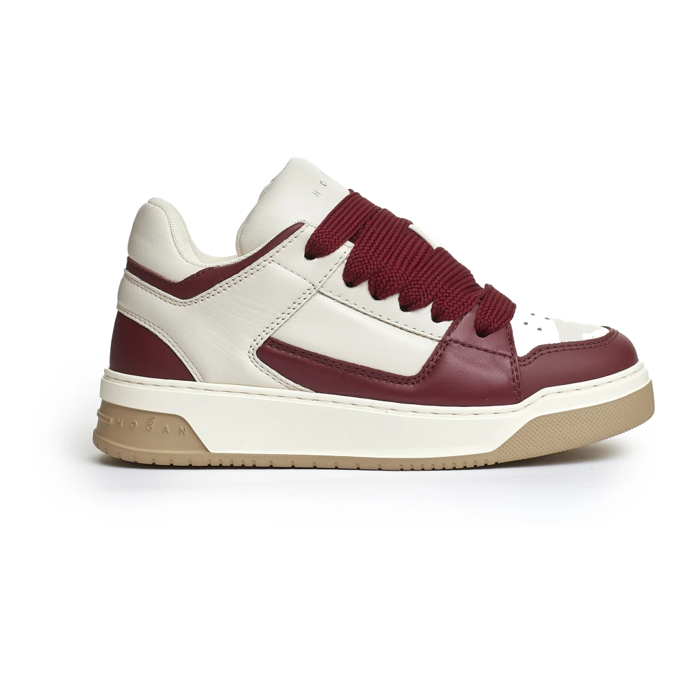 Hogan Sneakers met Plateauzool Dames Schoenen Veelkleurig Multicolor