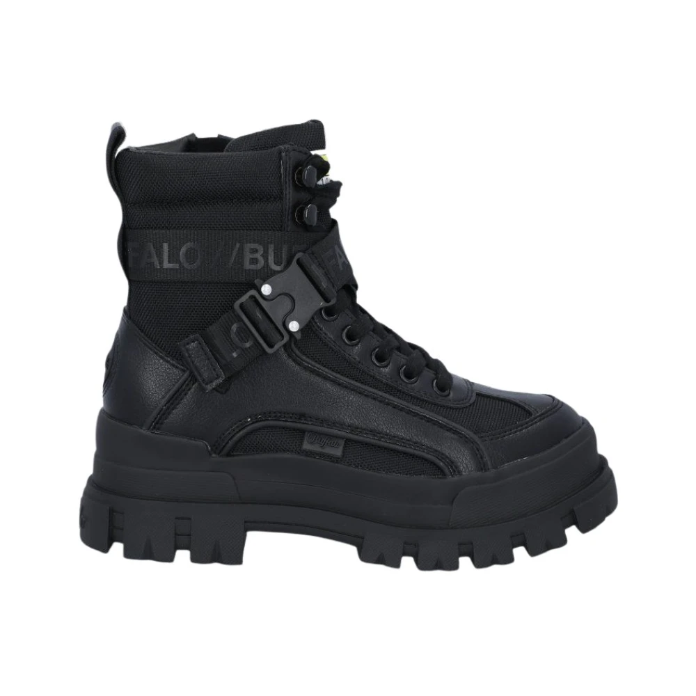 Buffalo Donna Nero Stivali Di - Aspha Com1 - Eu36 A Eu40 - Immagine 4