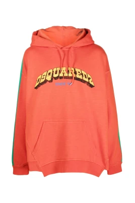 Röd Hoodie