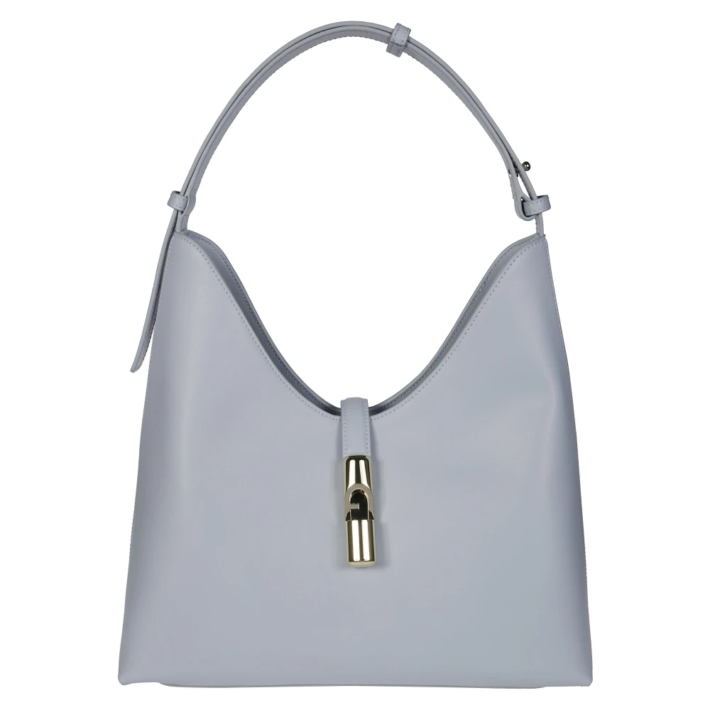 Furla Elegante Hobo Tas Blue Dames
