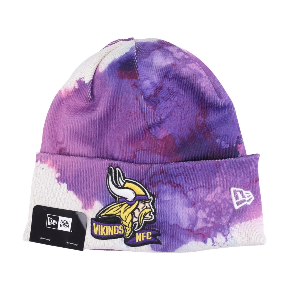 New era Minnesota Vikings NFL Teamkleuren Gebreide Muts Multicolor Heren