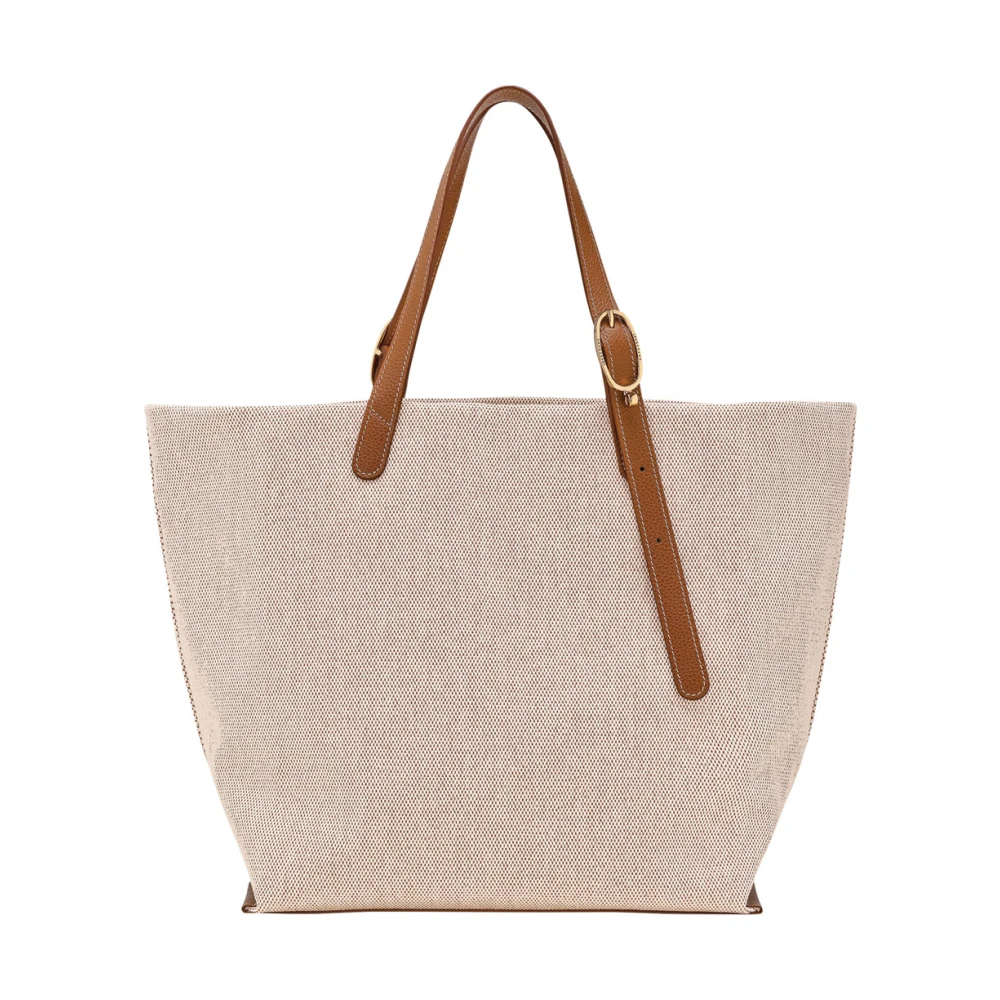 Longchamp Women's Brown Shopping Bags, One Size, Le Foulonné Tote Bag