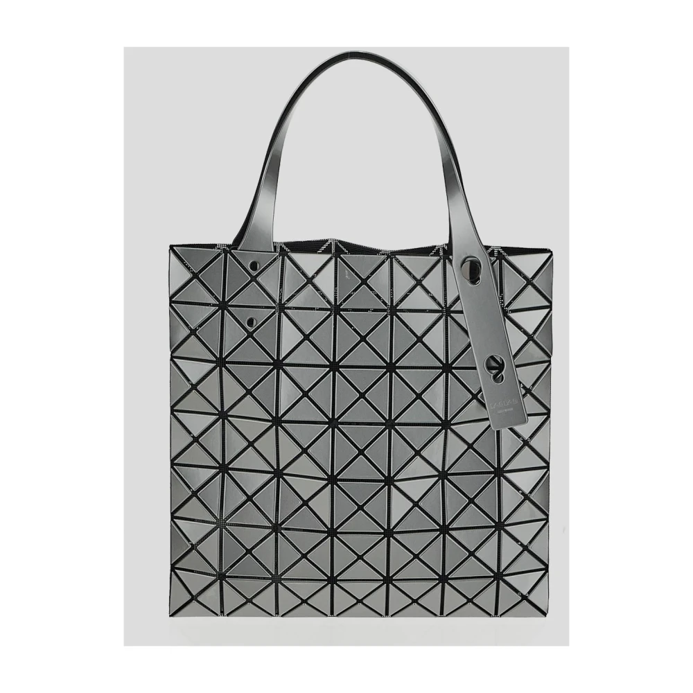 Issey Miyake Prisma Polyester Tas Gray Dames