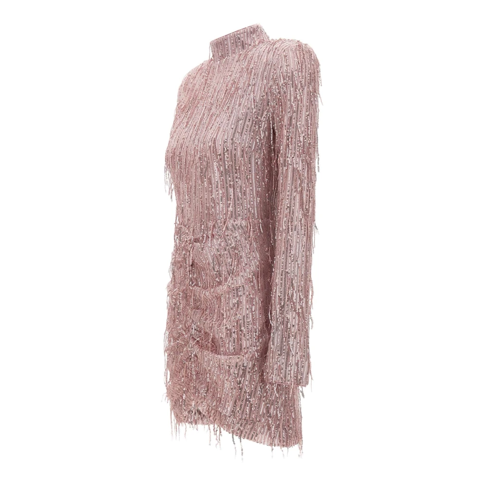 Rotate Birger Christensen Stijlvolle Jurk Pink Dames