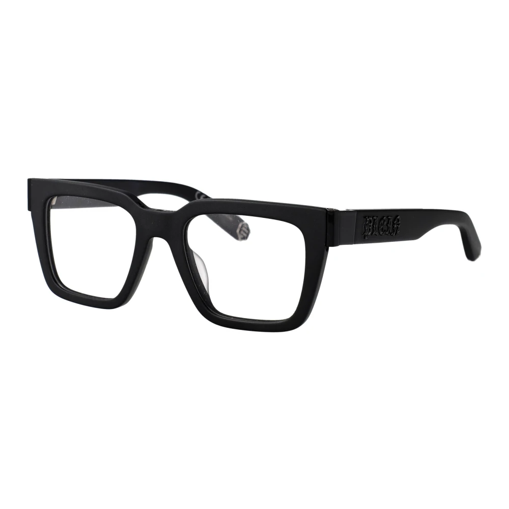 Philipp Plein Stijlvolle Optische Bril Vpp112M Black Heren