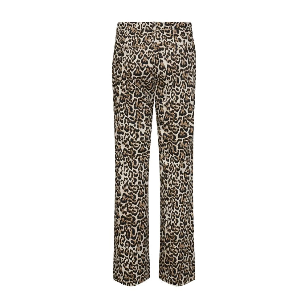 Freequent Regenachtige Dag Broek Brown Dames