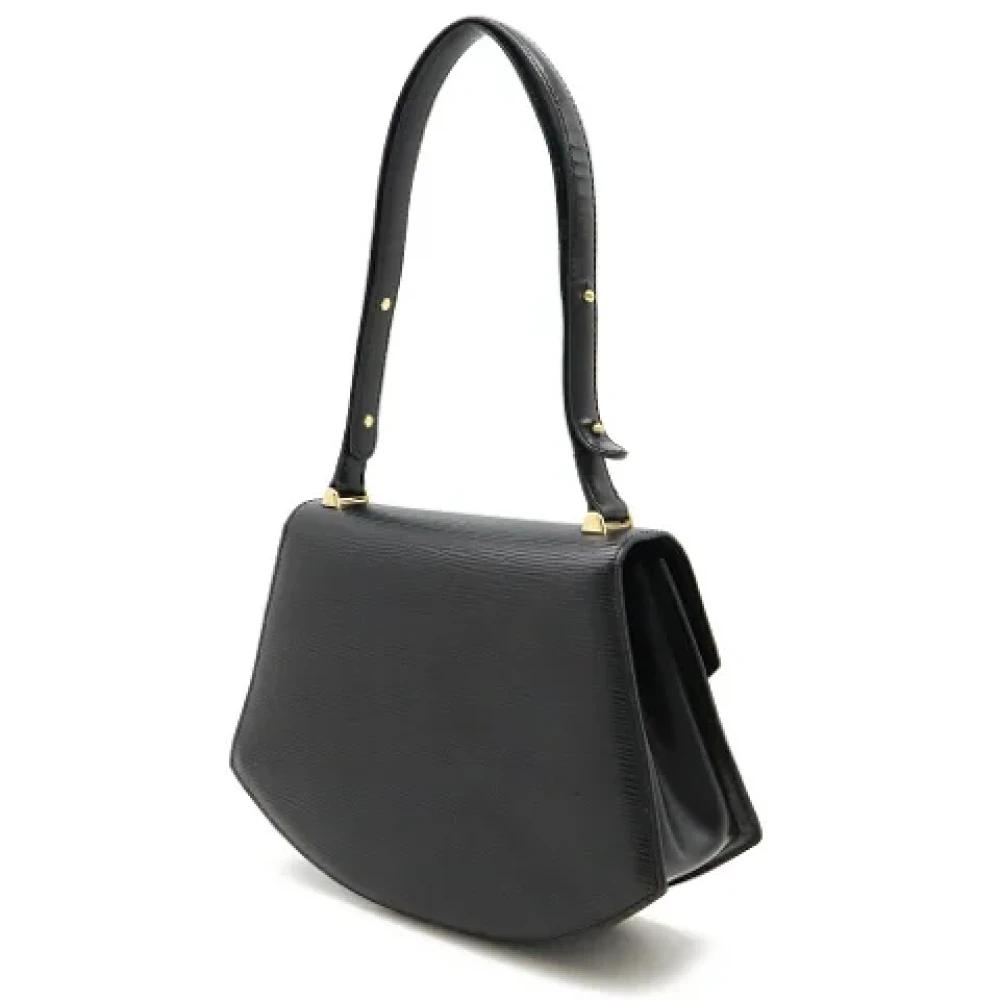 Louis Vuitton Vintage Pre-owned Leather handbags Black Dames