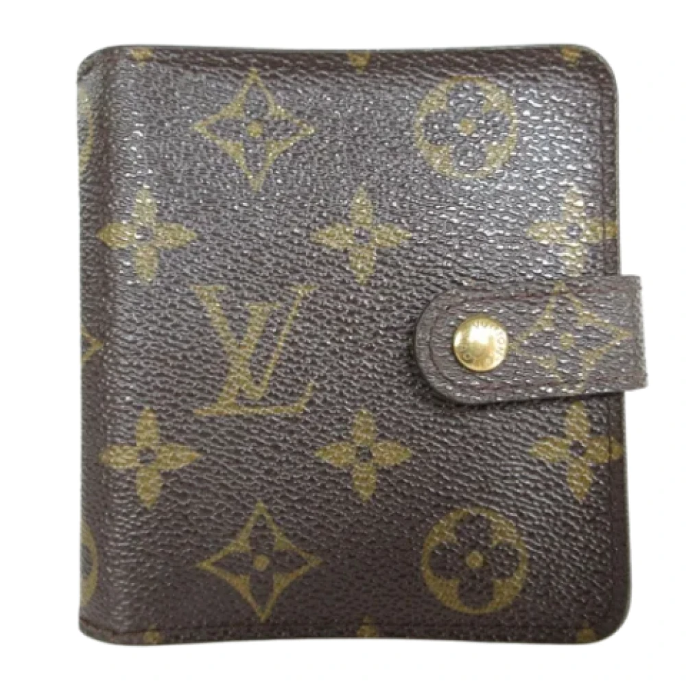 Louis Vuitton Vintage Pre-owned Canvas wallets Brown Dames