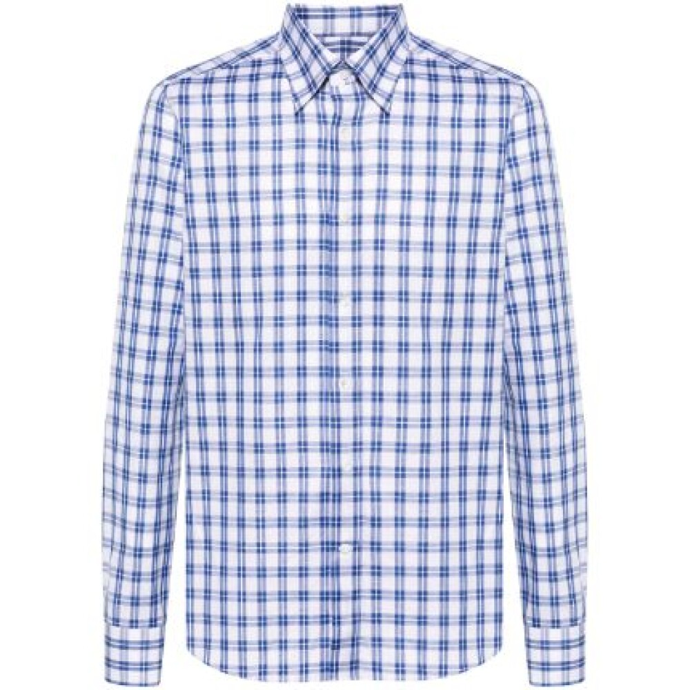 Checkered hot sale flame shirt