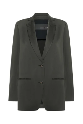 Cupro Boyfriend Blazer