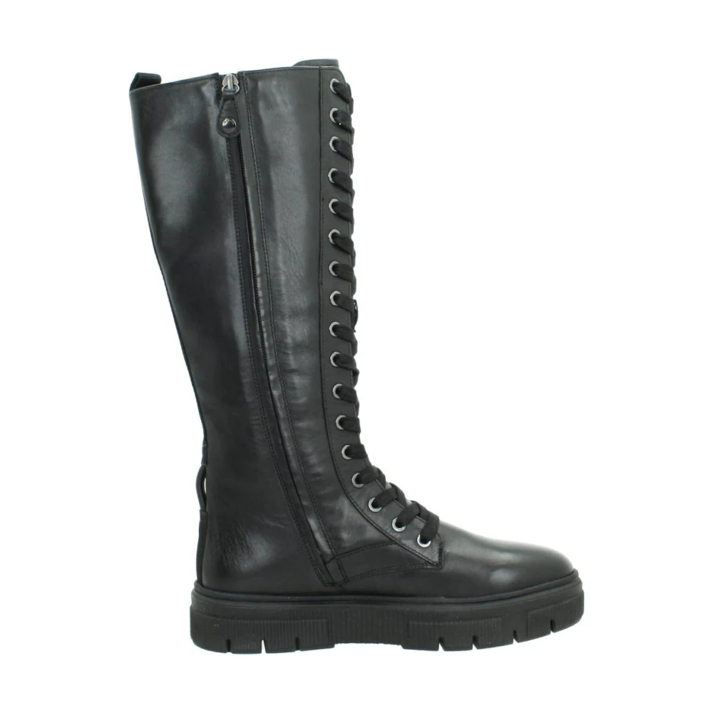 Geox Lace-up Boots Black Dames