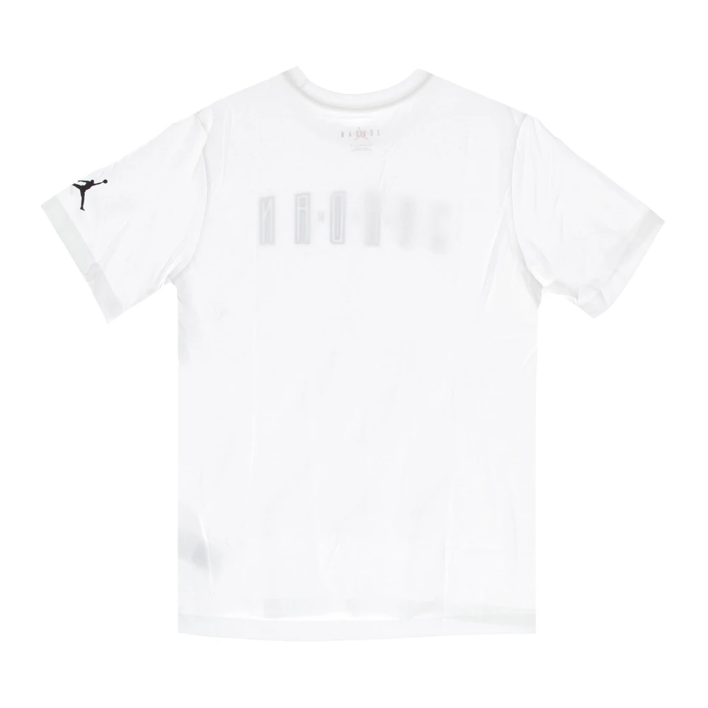 Jordan Sport Crew Neck T-shirt Regular Fit White Heren