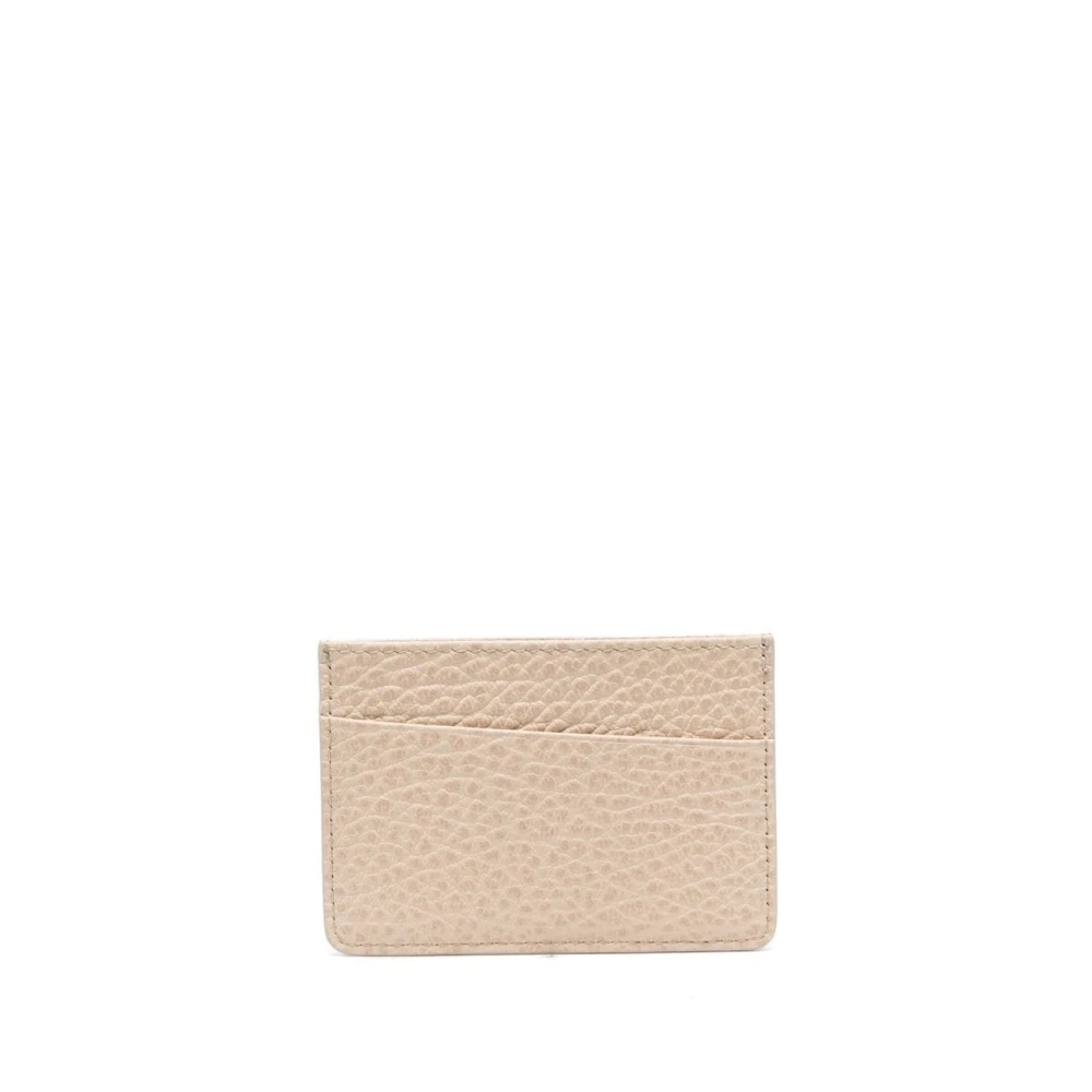 Maison Margiela Plånböcker korthållare Beige, Dam