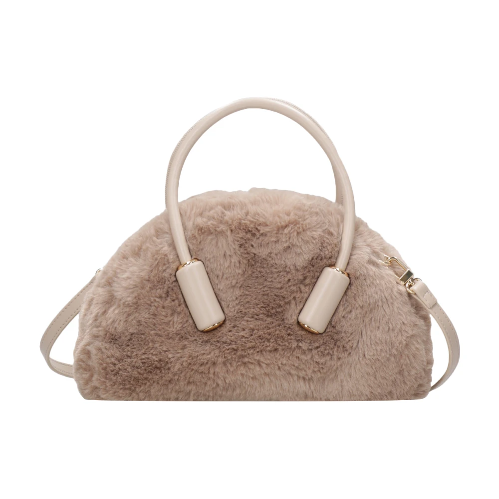 THEMOIRè Vegan Eco-Bont Duifgrijze Tas Beige Dames